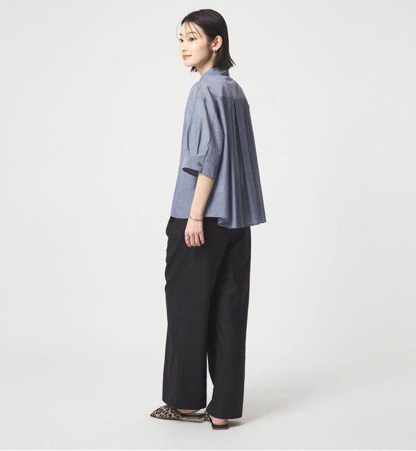 UNITED ARROWS green label relaxing「アキハ バック タック シャツ」|シャツ・ブラウス|