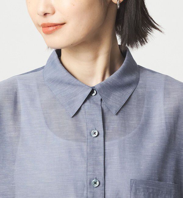 UNITED ARROWS green label relaxing「アキハ バック タック シャツ」|シャツ・ブラウス|