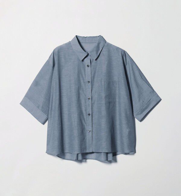UNITED ARROWS green label relaxing「アキハ バック タック シャツ」|シャツ・ブラウス|