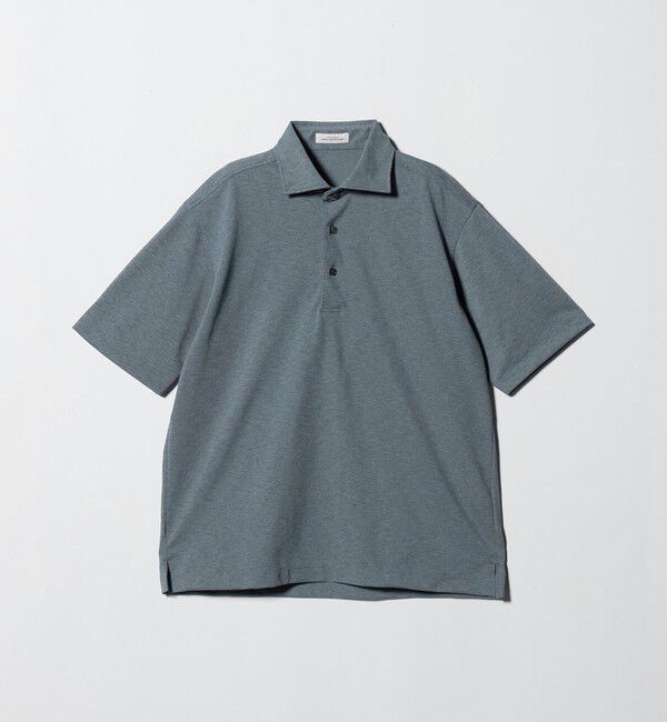 UNITED ARROWS green label relaxing「プライムフレックス ドット メッシュ カッタウェイ ビズポロ ポロシャツ -ストレッチ・吸水速乾・通気性-」|ポロシャツ|