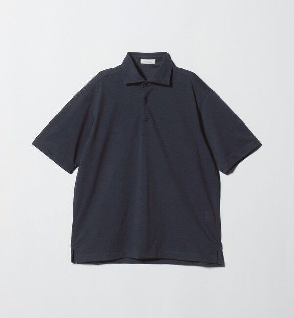 UNITED ARROWS green label relaxing「プライムフレックス ドット メッシュ カッタウェイ ビズポロ ポロシャツ -ストレッチ・吸水速乾・通気性-」|ポロシャツ|