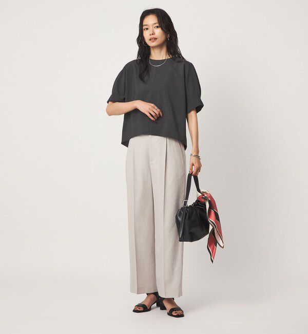 UNITED ARROWS green label relaxing「リネンライク ブラウス 2 マシンウォッシャブル 接触冷感」|シャツ・ブラウス|