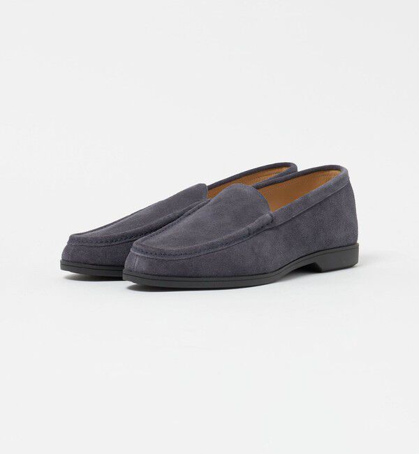 UNITED ARROWS green label relaxing「GLR スエード ヴァンプ モカシン スリッポン」|スリッポン|