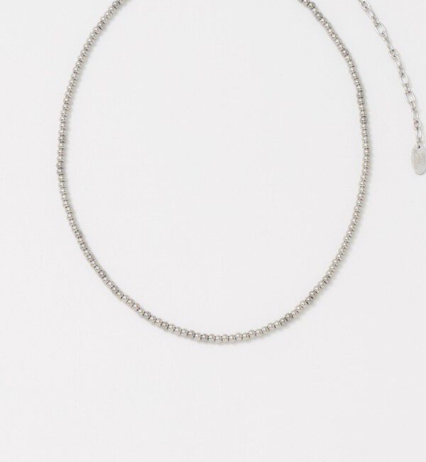 UNITED ARROWS green label relaxing「ミニボールチェーン ネックレス」|ネックレス|SILVER