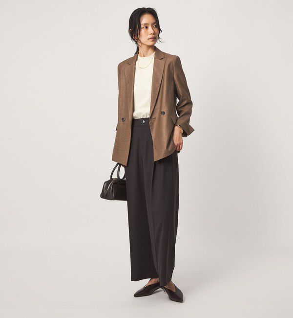 UNITED ARROWS green label relaxing「［size SHORTあり］トリアセ ライト ダブルジャケット  UVカット 通気性」|テーラードジャケット|