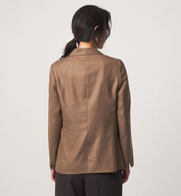 UNITED ARROWS green label relaxing「［size SHORTあり］トリアセ ライト ダブルジャケット  UVカット 通気性」|テーラードジャケット|