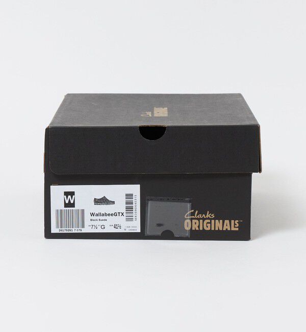 UNITED ARROWS green label relaxing「＜Clarks Originals＞ワラビー ゴアテックス ブラックスエード シューズ」|モカシン|