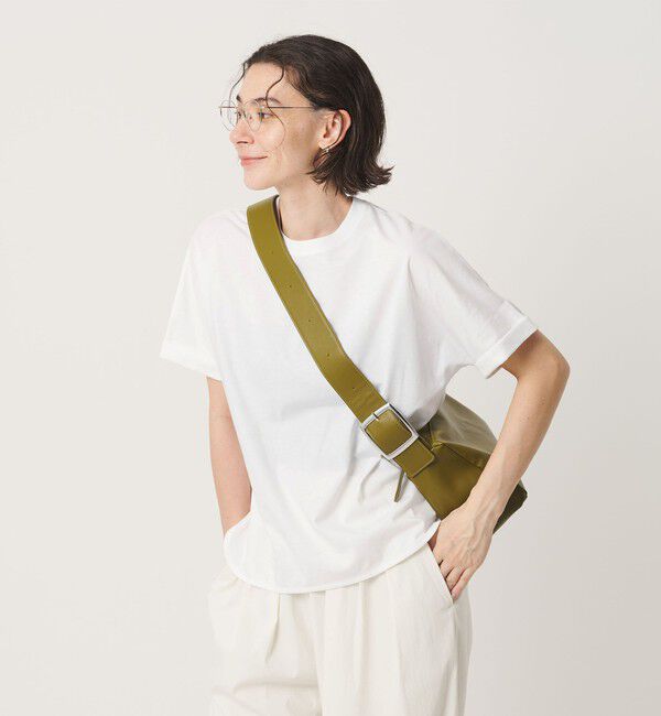 BEAUTY&YOUTH UNITED ARROWS「コットン天竺 ラウンドヘム Tシャツ」|Tシャツ・カットソー|WHITE