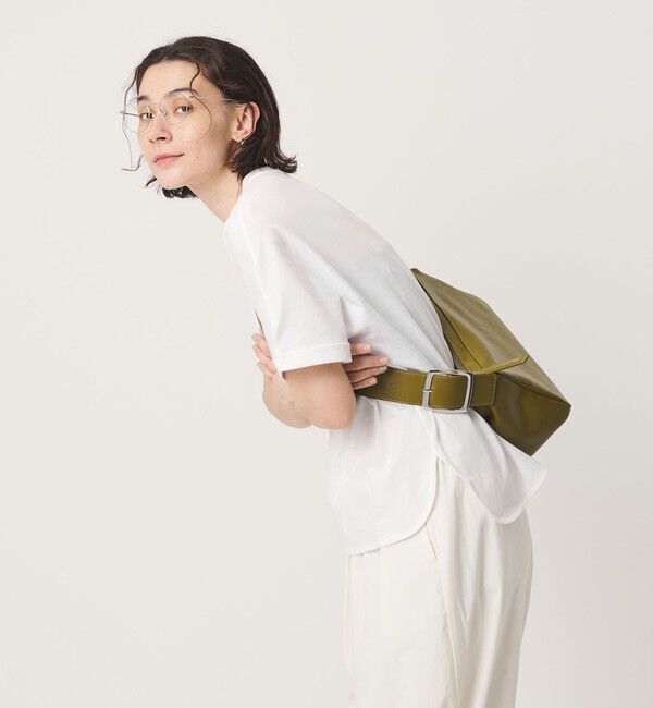 BEAUTY&YOUTH UNITED ARROWS「コットン天竺 ラウンドヘム Tシャツ」|Tシャツ・カットソー|