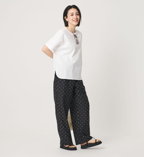 BEAUTY&YOUTH UNITED ARROWS「コットン天竺 ラウンドヘム Tシャツ」|Tシャツ・カットソー|