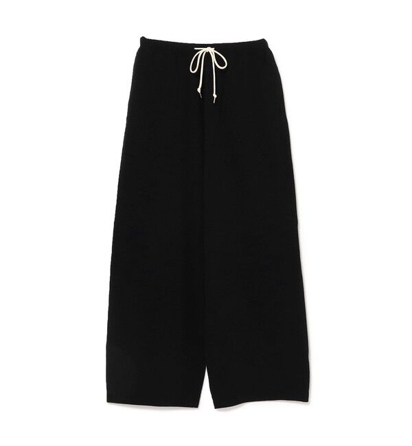 Demi-Luxe BEAMS 「【別注】WALENODE / パイル ストレートパンツ」|デニム|別注BLACK