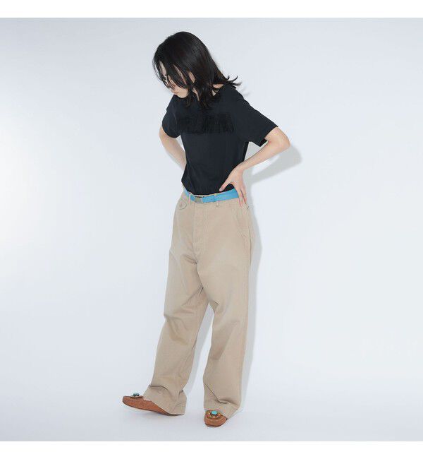 BEAMSBOY「レース タイ ショートスリーブ」|Tシャツ・カットソー|
