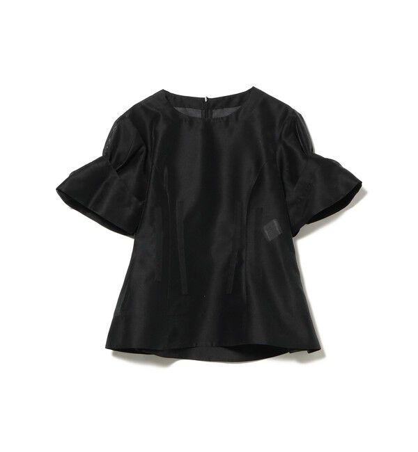 Ray BEAMS 「【別注】Chika Kisada / ショートスリーブ ブラウス」|シャツ・ブラウス|BLACK