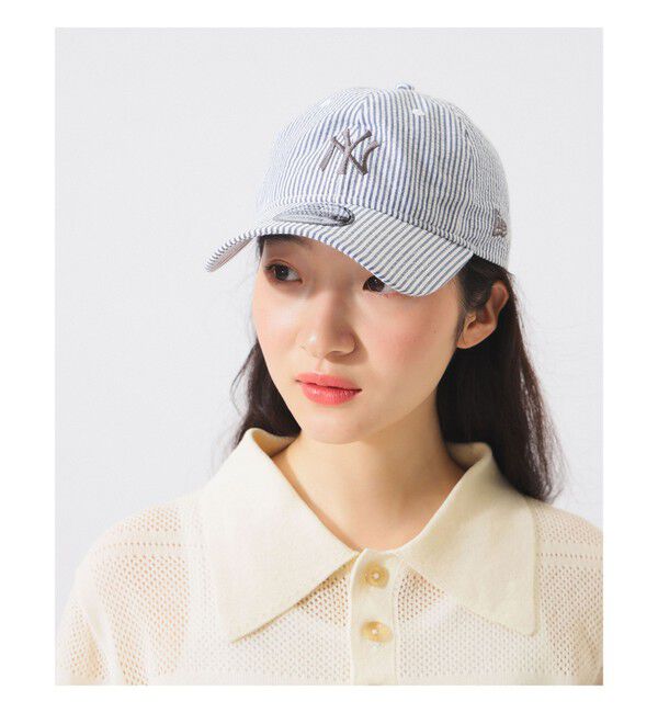 BEAMSBOY「【別注】NEW ERA / MLB シアサッカー キャップ」|その他|