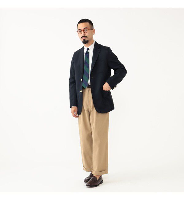BEAMS PLUS「コンバット ウール 3ボタン ブレザー」|テーラードジャケット|