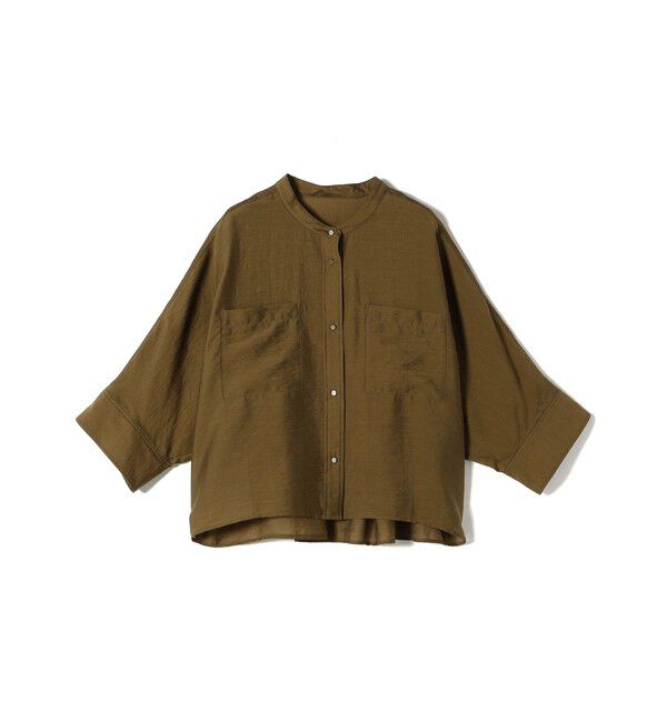 SHIPS for women「【実力派ベーシック】〈手洗い可能〉シルク混 シアー 羽織 シャツ」|シャツ・ブラウス|