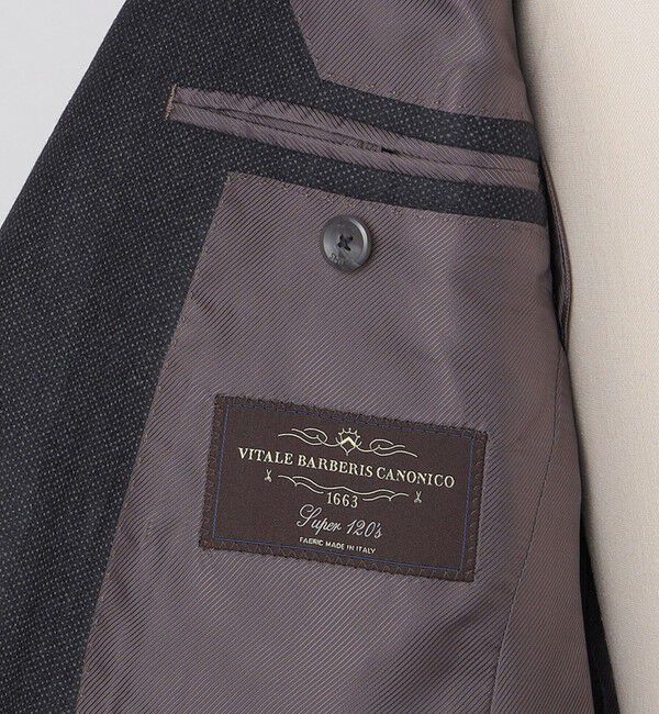 SHIPS「SHIPS: VITALE BARBERIS CANONICO 120'S ピンヘッド スーツ」|スーツ|