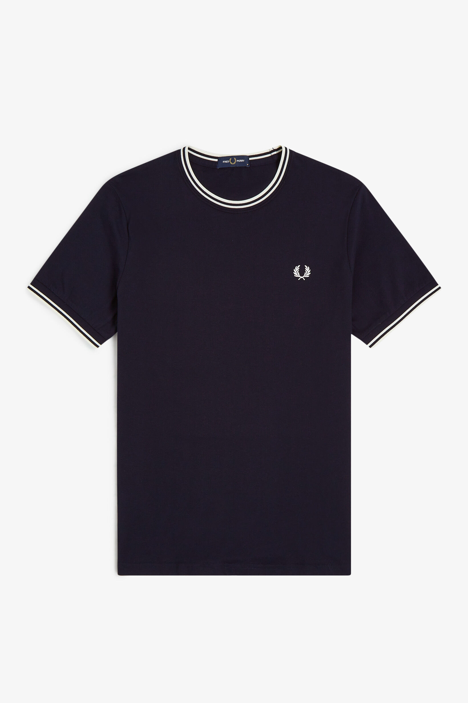 FRED PERRY 「Twin Tipped T-Shirt／ティップラインTシャツ M1588」|Tシャツ・カットソー|