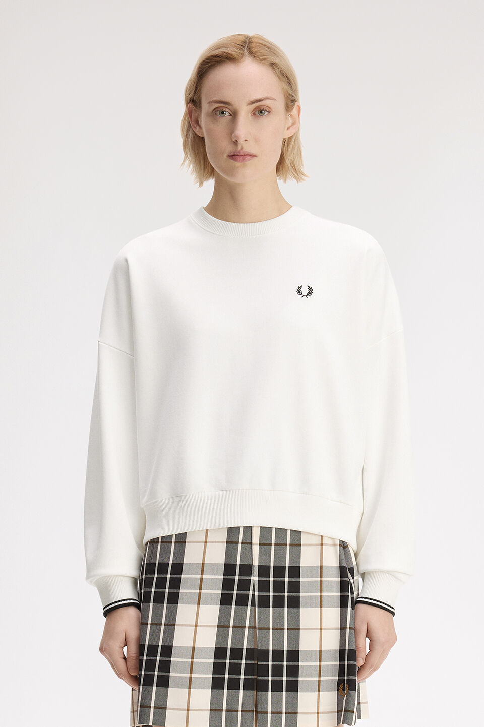 FRED PERRY 「FRED PERRY／Tipped Sweatshirt／ティップラインスウェットシャツ」|スウェット・ジャージ|