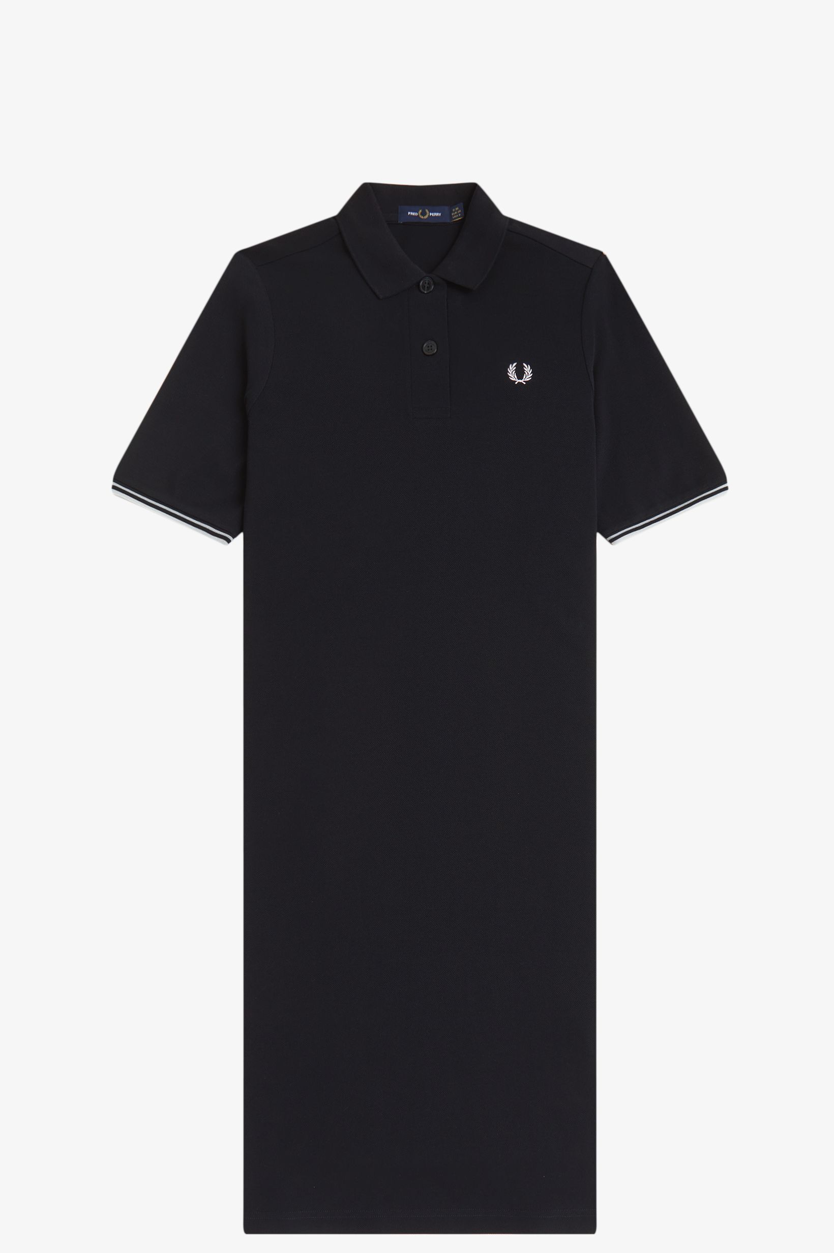 FRED PERRY 「Sheer Tipped Polo Dress／シアーティップラインポロシャツワンピース」|ワンピース|