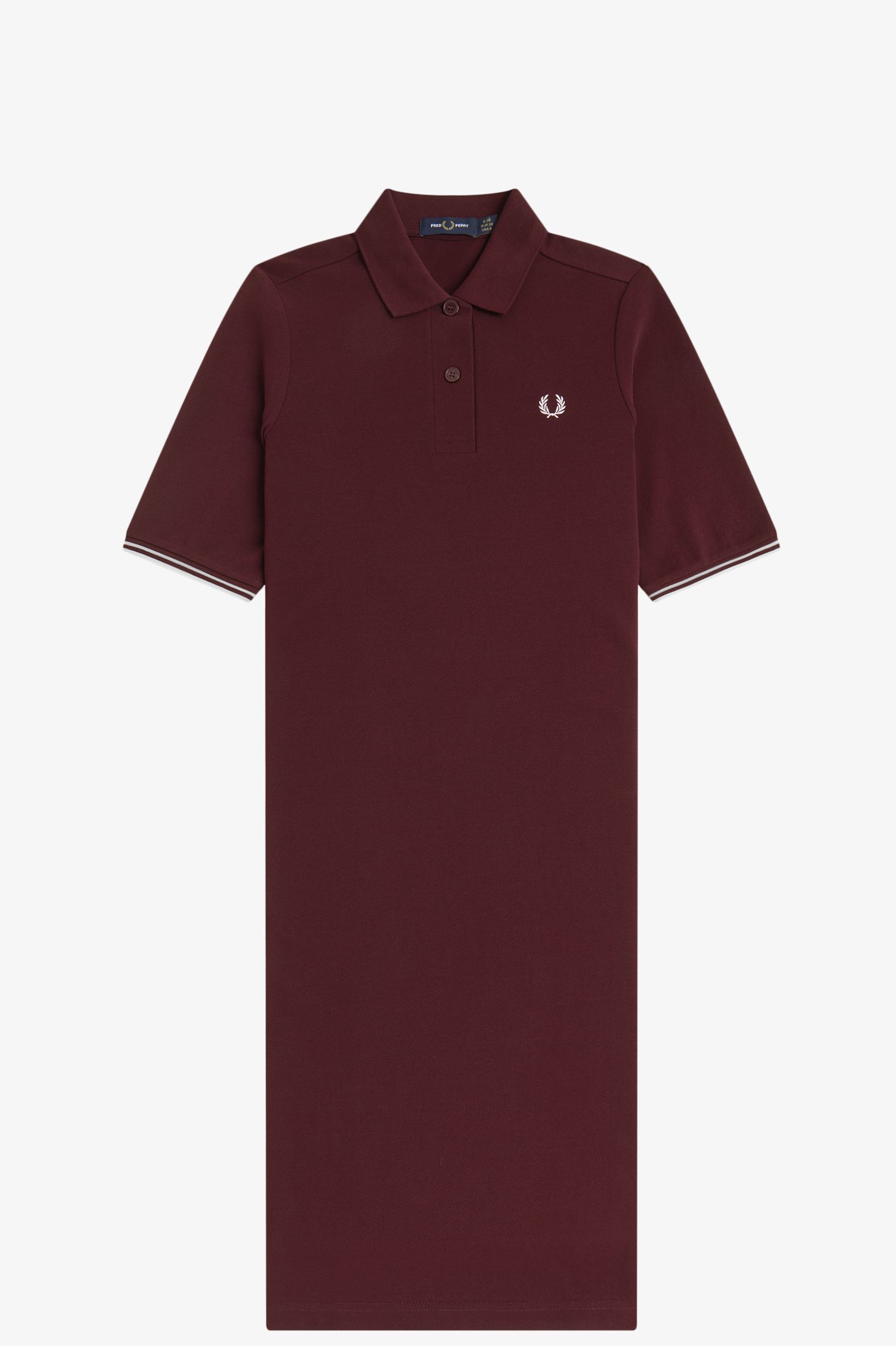 FRED PERRY 「Sheer Tipped Polo Dress／シアーティップラインポロシャツワンピース」|ワンピース|