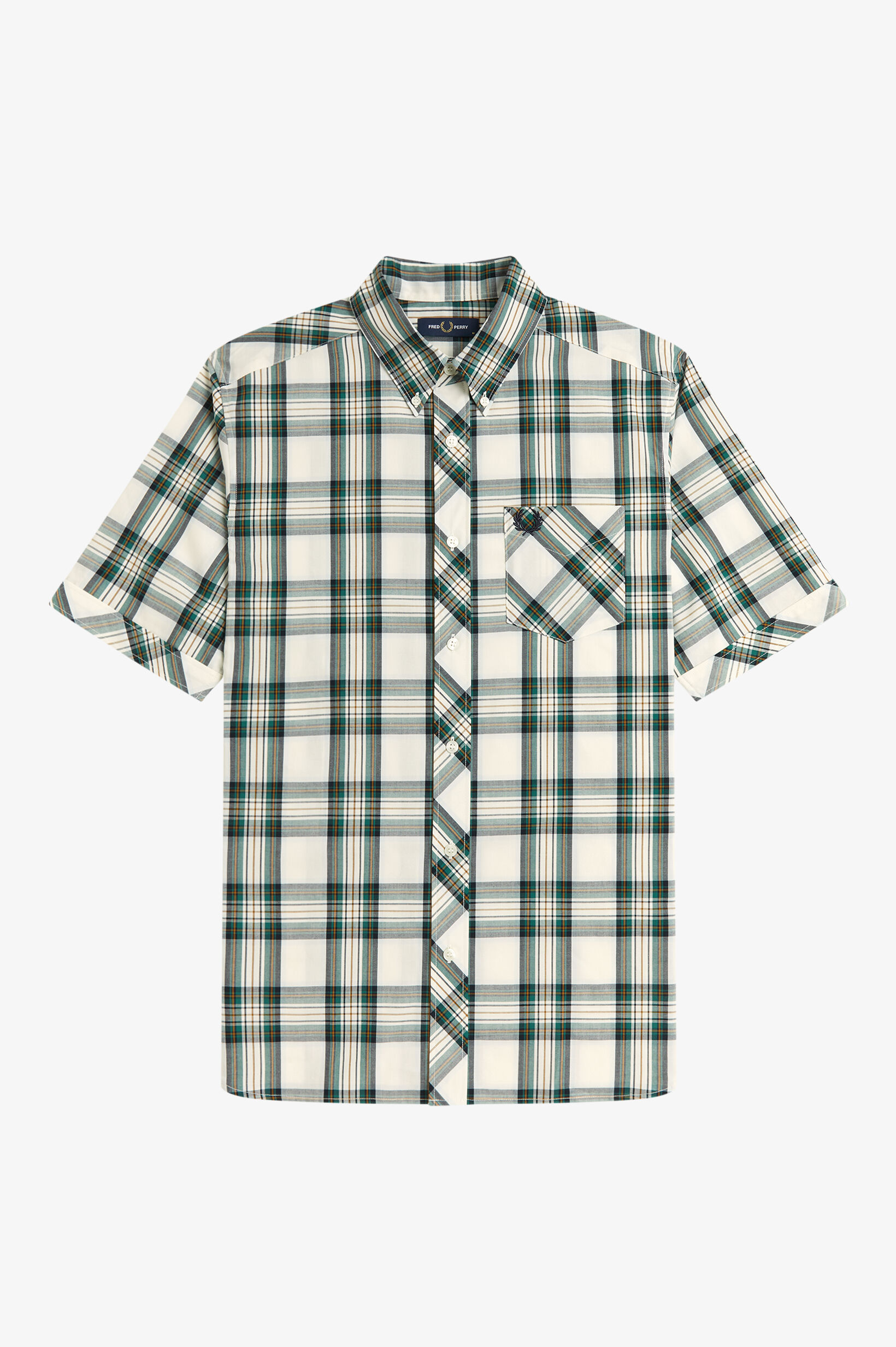 FRED PERRY 「Classic Tartan Short Sleeve Shirt クラシックタータンショートスリーブシャツ」|シャツ・ブラウス|