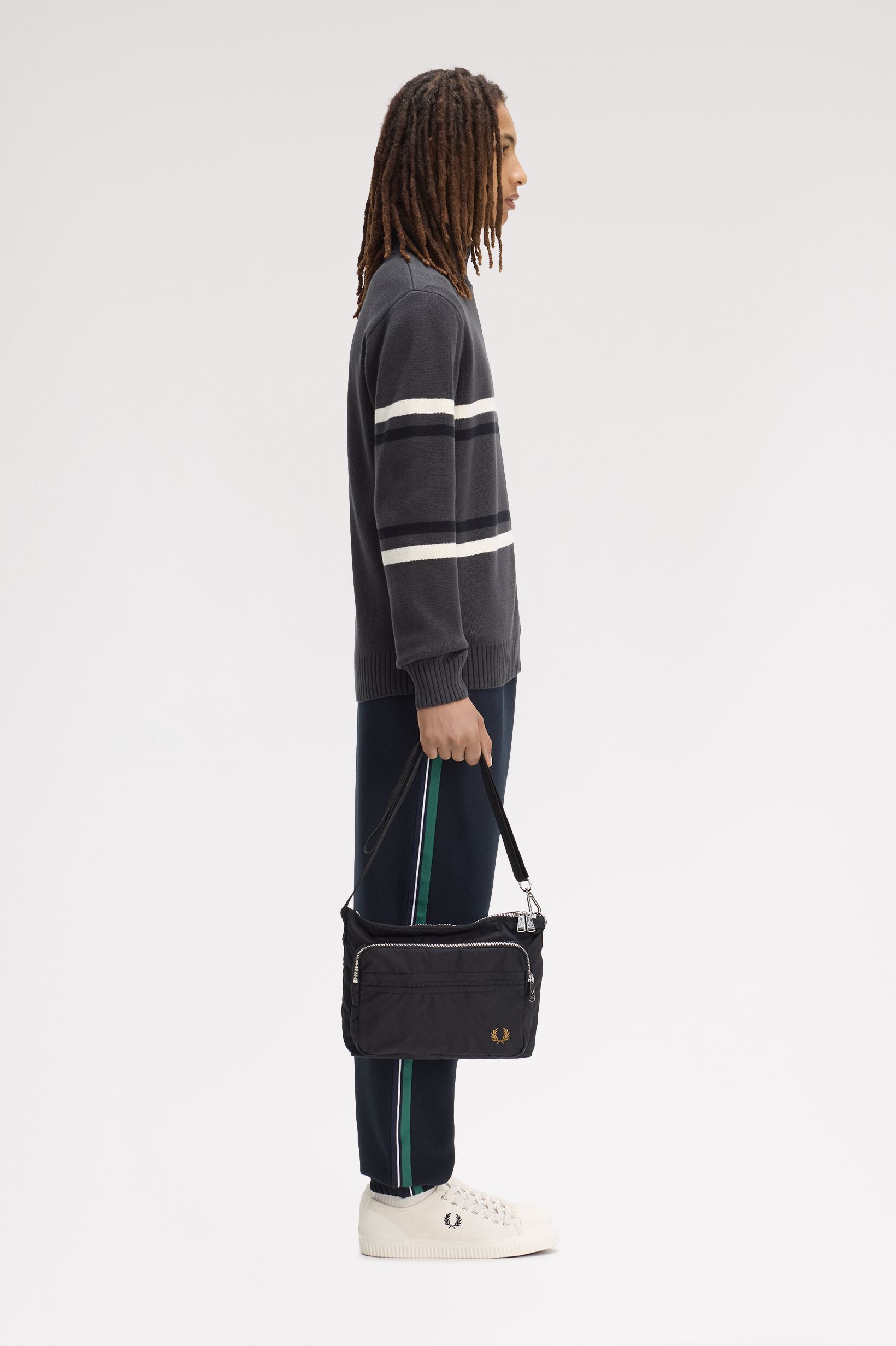 FRED PERRY 「BRENTHAM CROSSBODY BAG／ブレンサムクロスボディバッグ」|ショルダー・メッセンジャー|