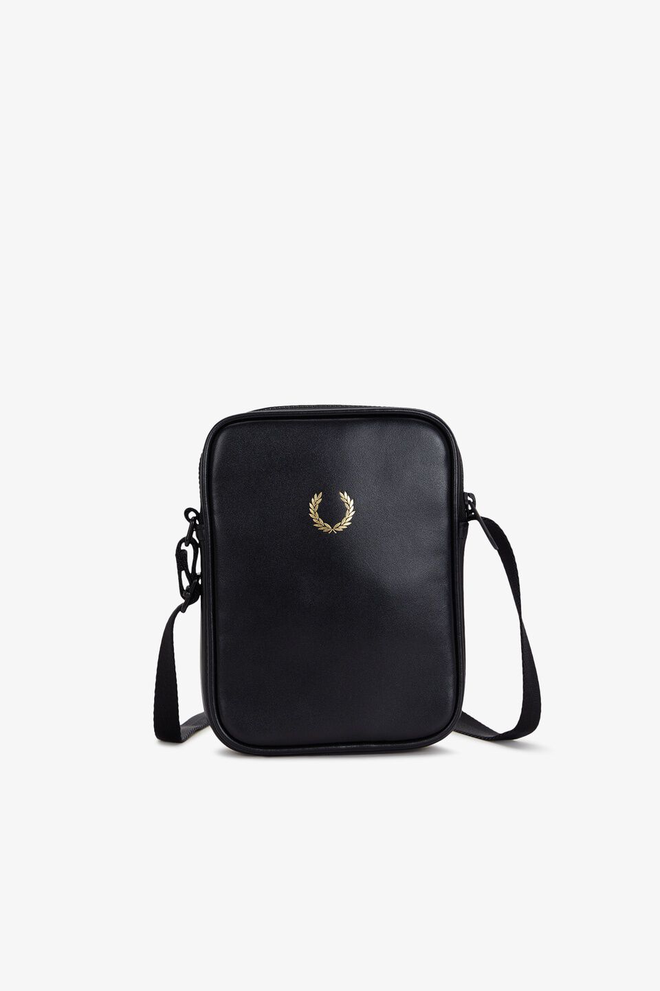 FRED PERRY 「Smooth Leather Small Side Bag／スムースレザースモールサイドバッグ」|ショルダー・メッセンジャー|