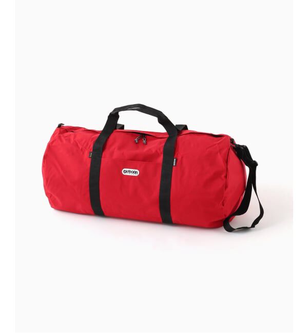 OUTDOOR PRODUCTS Usual Things「240  ROLL BOSTON COLOSSAL SOLID」|ボストンバッグ|レッド