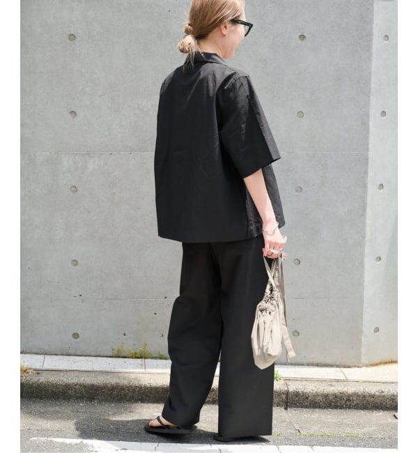 OUTDOOR PRODUCTS Usual Things「リネンブレンドイージーパンツ セットアップ対応」|スラックス|