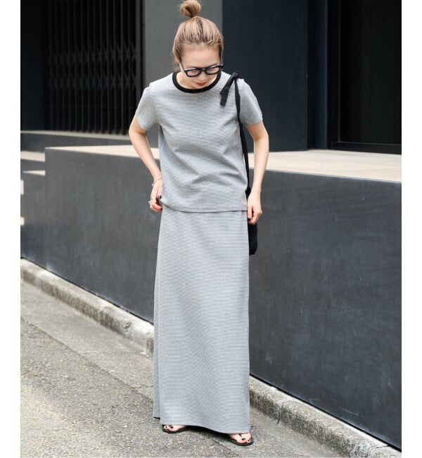 OUTDOOR PRODUCTS Usual Things「リンガーボーダーTEE セットアップ対応」|Tシャツ・カットソー|