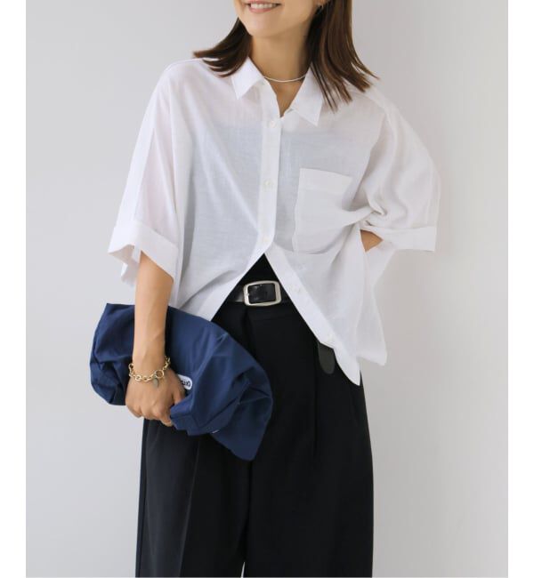 OUTDOOR PRODUCTS Usual Things「レーヨンリネンドルマンシャツ」|シャツ・ブラウス|