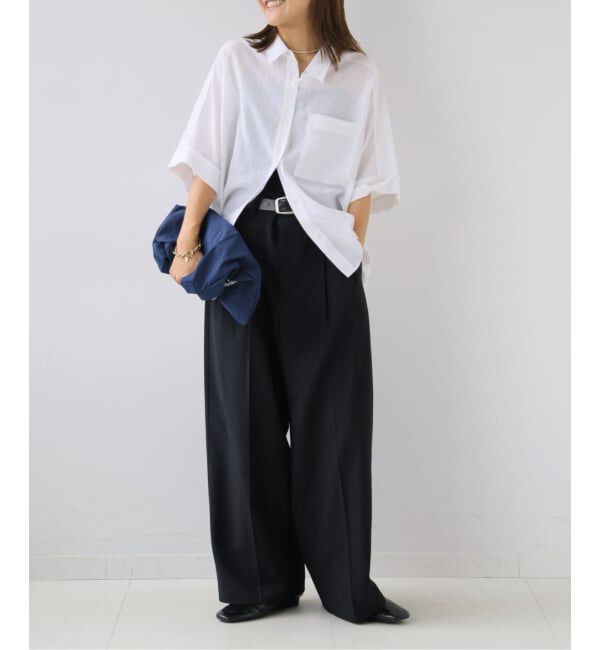 OUTDOOR PRODUCTS Usual Things「レーヨンリネンドルマンシャツ」|シャツ・ブラウス|