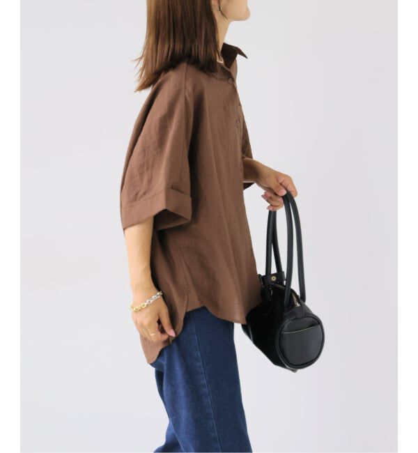 OUTDOOR PRODUCTS Usual Things「レーヨンリネンドルマンシャツ」|シャツ・ブラウス|