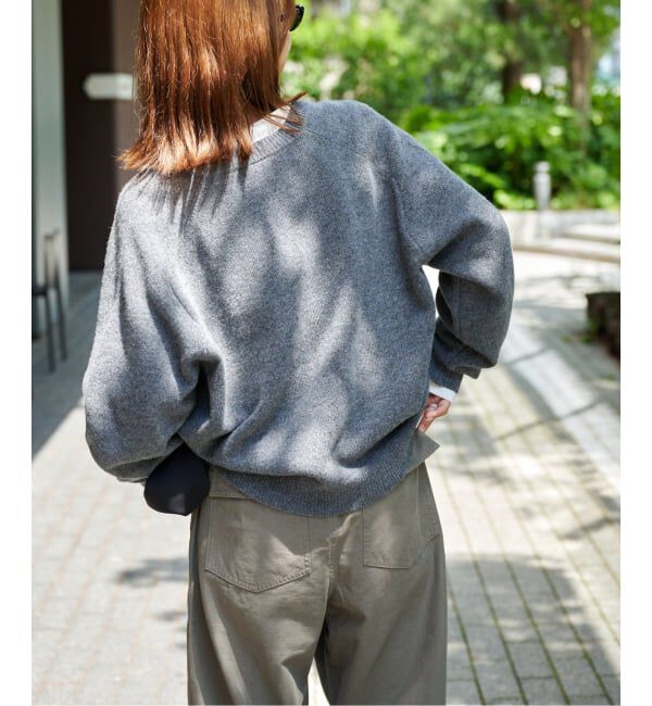 OUTDOOR PRODUCTS Usual Things「≪予約≫WOOL SIGNATURE Vネックニット」|ニット・セーター|