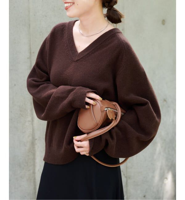 OUTDOOR PRODUCTS Usual Things「≪予約≫WOOL SIGNATURE Vネックニット」|ニット・セーター|