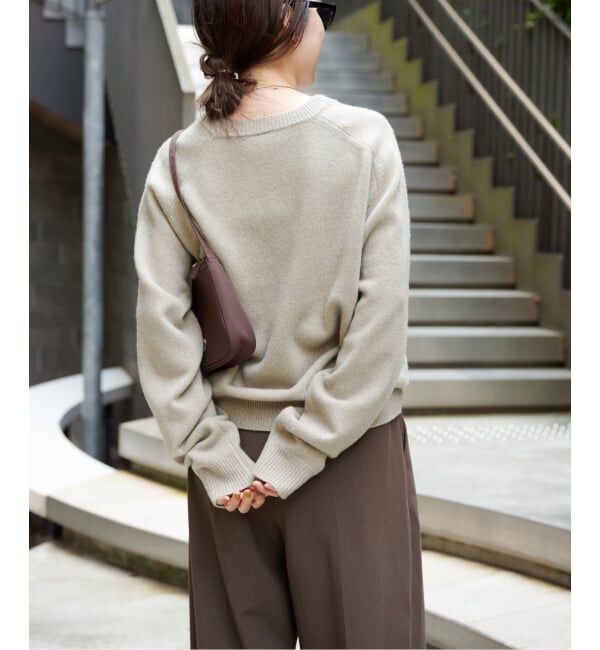 OUTDOOR PRODUCTS Usual Things「≪予約≫WOOL SIGNATURE Vネックニット」|ニット・セーター|
