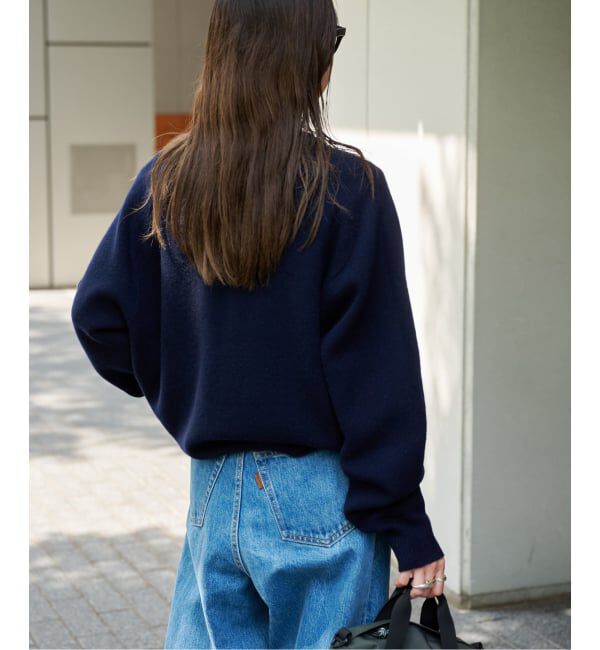 OUTDOOR PRODUCTS Usual Things「≪予約≫WOOL SIGNATURE Vネックニット」|ニット・セーター|