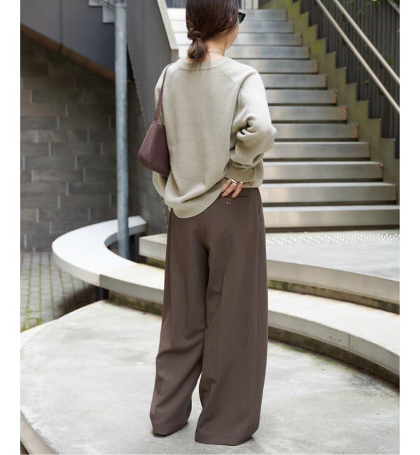 OUTDOOR PRODUCTS Usual Things「≪予約≫WOOL SIGNATURE Vネックニット」|ニット・セーター|
