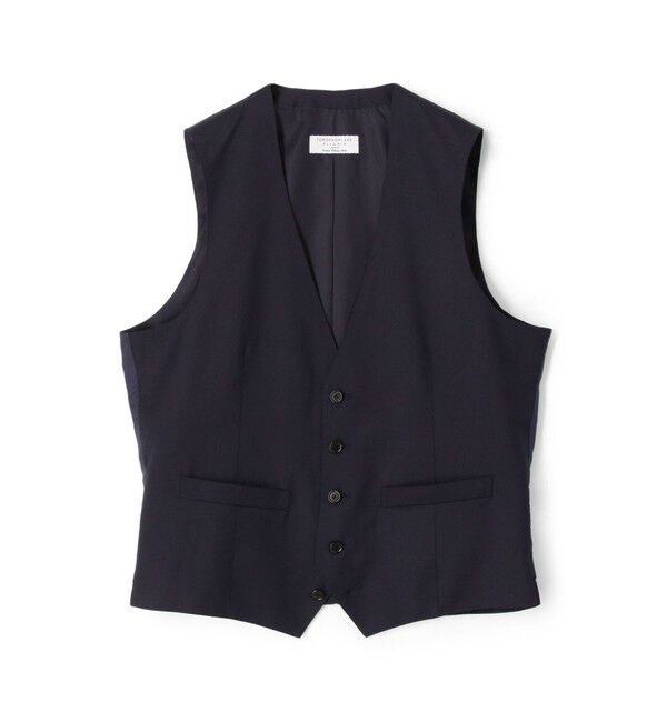 TOMORROWLAND MENS「ウールツイル 5Bベスト HORIZON TWILL E.Zegna」|ベスト・ジレ|