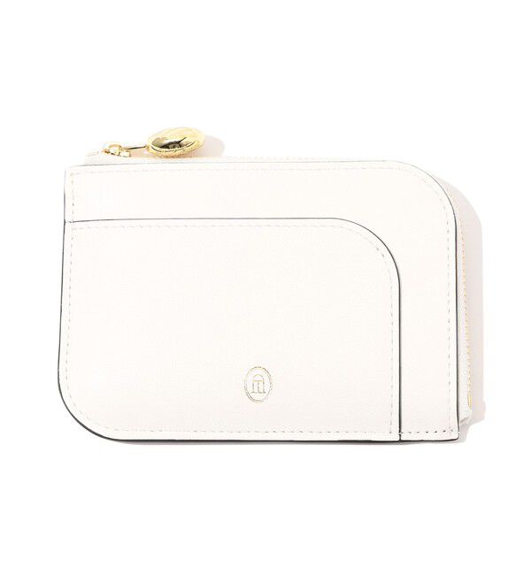 TOMORROWLAND GOODS「ATELIER TOMORROW FLAT ウォレット」|コインケース|11 ホワイト