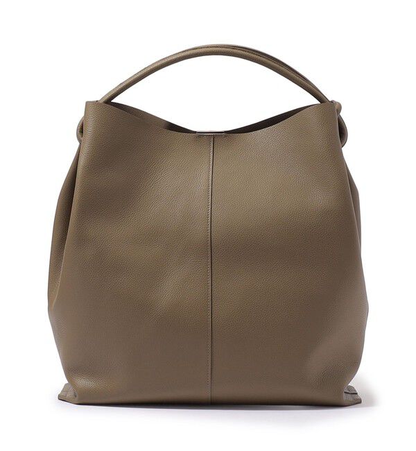 TOMORROWLAND GOODS「FEEL AND TASTE Pile knot M ショルダーバッグ」|ショルダー・メッセンジャー|53 カーキ