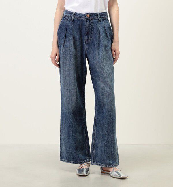 TOMORROWLAND BUYING WEAR「RED CARD TOKYO Murray ワイド デニムパンツ」|デニム|