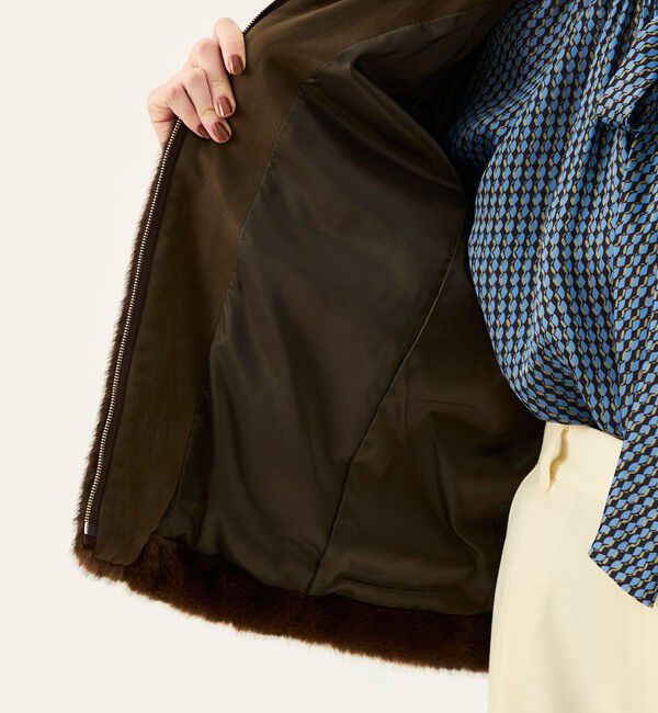 Ballsey「【WEB先行予約】ランダムエコファー ラウンドフォルムコート」|その他|
