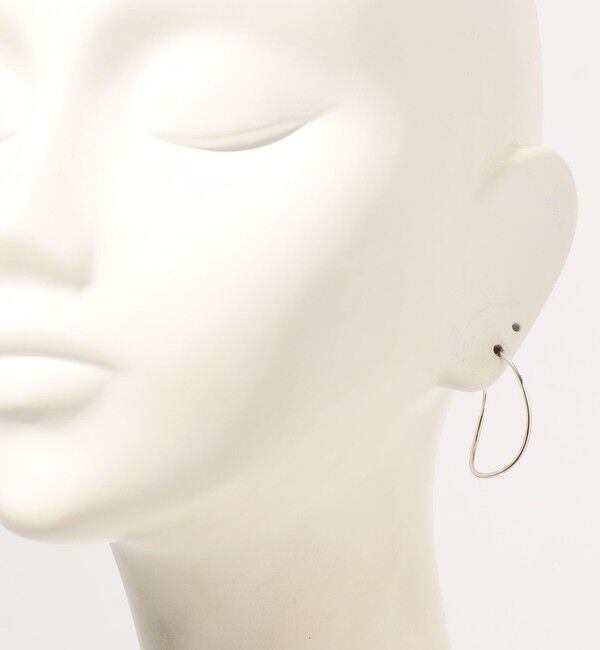TOMORROWLAND GOODS「BAR Jewellery PROFILE シルバー ピアス」|ピアス|