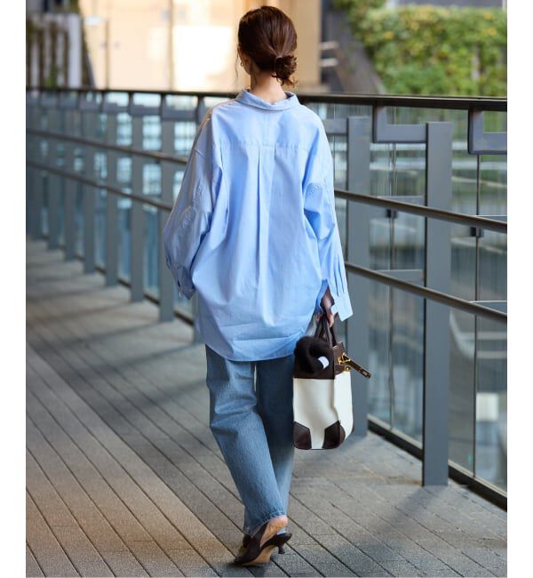 SLOBE IENA「《3サイズ展開/追加6》LE DENIM ストレートデニムパンツ」|デニム|