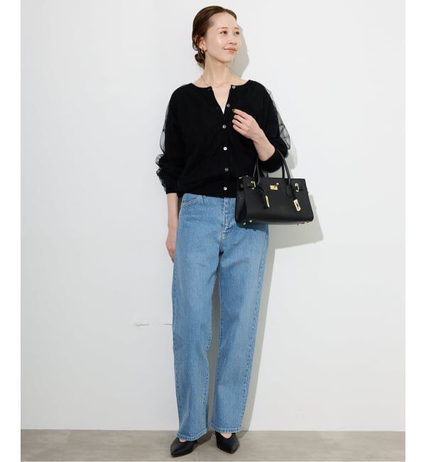 SLOBE IENA「《3サイズ展開/追加6》LE DENIM ストレートデニムパンツ」|デニム|