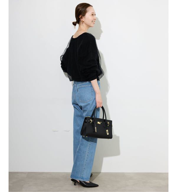 SLOBE IENA「《3サイズ展開/追加6》LE DENIM ストレートデニムパンツ」|デニム|