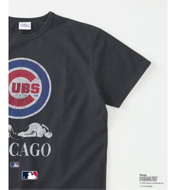 JOURNAL STANDARD relume「《追加》PEANUTS / ピーナッツ 別注 MLB ベースボール プリントTシャツ」|Tシャツ・カットソー|