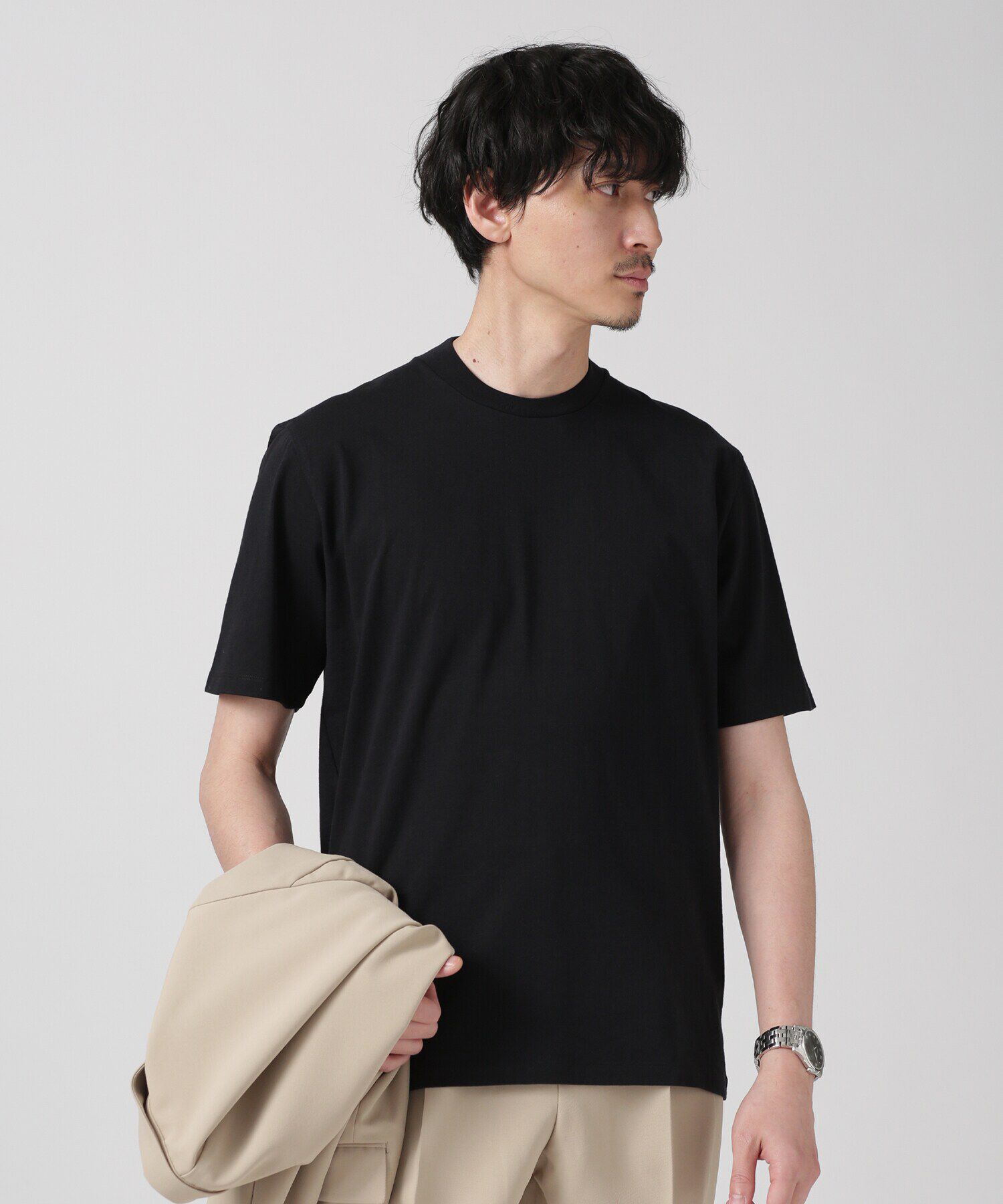 NANO universe「LB.03/ジャケT 半袖」|Tシャツ・カットソー|